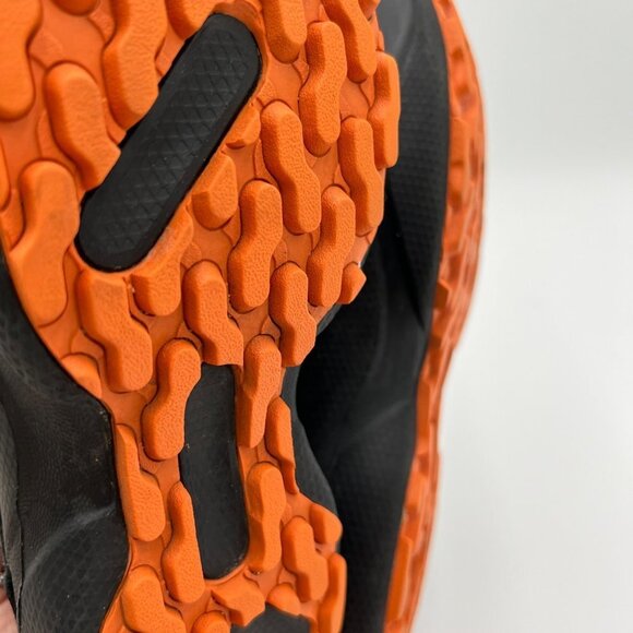 Columbia Techlite Boots Winter Snow Day Black Orange Leather Rubber size 6 - Picture 15 of 16